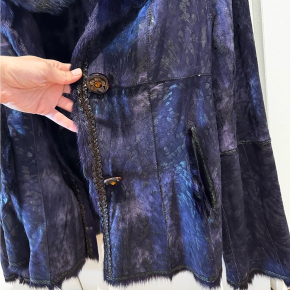 Faux Fur Reversible Jacket - Picture 2 of 6